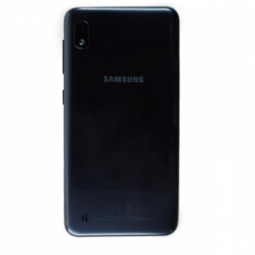 Cache Batterie avec Lentille Samsung A10 (A105F) Noir